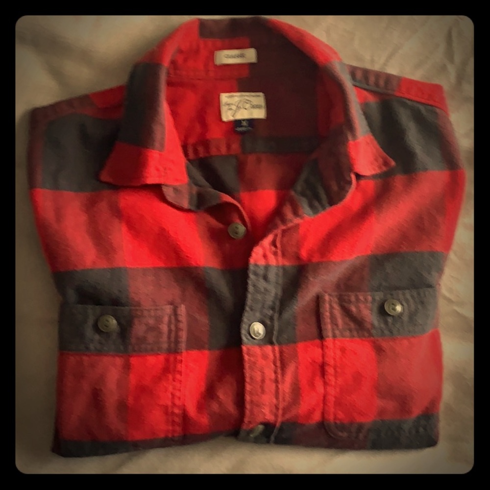 Mid weight Flannel in Buffalo Plaid